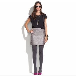 Broadway & Broome Madewell Shimmer Mini Skirt 2